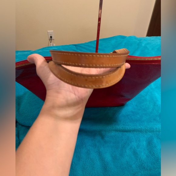 🌸Vintage Louis Vuitton Vernis Bellevue GM red🌸 - Picture 4 of 11